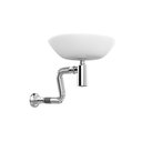 Ver imagem 2 de Sifão Sanfonado Extensível Blukit com Copo 48cm Cromado Universal