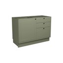 Ver imagem 1 de Balcão de Cozinha Évora Ph 3117 C/ 1 Porta e 3 Gavetas S/ Tampo 120cm Verde - Herval