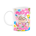 Ver imagem 1 de Caneca Dos Avós Cartoon - a Melhor Vovó do Mundo