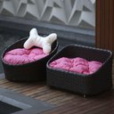 Ver imagem 4 de Cama Pet Chaise Pet Retangular Fibra Alumínio Cão e Gato Preto