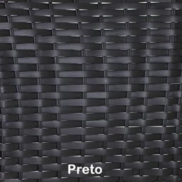 Cama Pet Chaise Pet Retangular Fibra Alumínio Cão e Gato Preto - 3