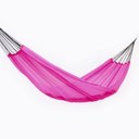 Ver imagem 1 de Rede de Dormir Descanso Nylon Garimpeira Camping Pink