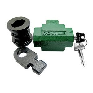 Cadeado Solo p/ Porta Aço Dovale King 3 Segredos Iguais