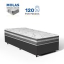 Ver imagem 3 de Cama Box com Colchão de Molas Ensacadas Luve Solteiro 88cm