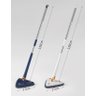 Mop Esfregão Limpeza Triangular Giratório Ajustável Limpador de parede de microfibra Triangle Mop C/ - 3