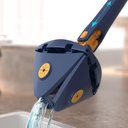 Ver imagem 4 de Mop Esfregão Limpeza Triangular Giratório Ajustável Limpador de parede de microfibra Triangle Mop C/