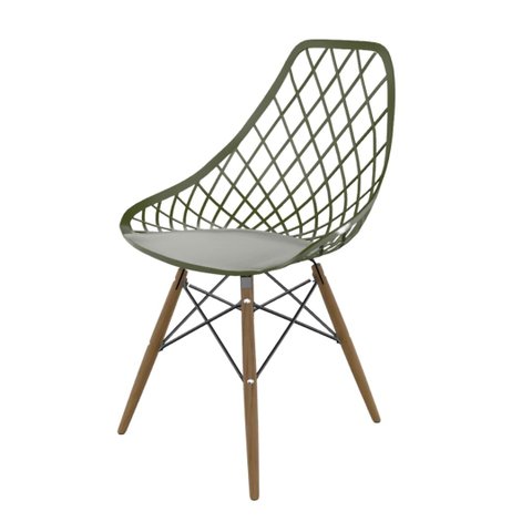 Cadeira Kaila Pp Verde M . Dsw-m