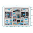 Ver imagem 5 de Guarda Roupa Cavich 3 Portas 100% Mdf Branco Acetinado - Móveis Europa