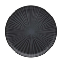 Ver imagem 1 de Prato Raso 26 Cm Oxford Porcelanas Flat Ônix Cor Preto