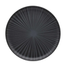 Prato Raso 26 Cm Oxford Porcelanas Flat Ônix Cor Preto - 1