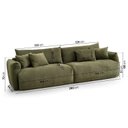 Ver imagem 3 de Sofá 2 Lugares 280cm Comfy CabeCasa MadeiraOriginals Verde