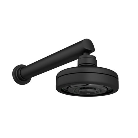 Chuveiro Acqua Plus com Tubo de Parede Black Matte - Deca Deca Metais