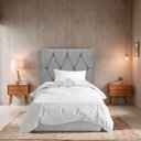 Ver imagem 2 de Cabeceira Estofada para Cama de Solteiro 90 Athena Suede