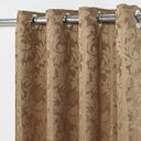 Ver imagem 1 de Cortina Jacquard 10,00x2,50 Para Trilho Suíço:Avelã