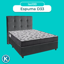 Ver imagem 4 de Cama Box + Colchão Casal Ortobom D33 Iso100 + Cabeceira Estofada