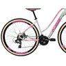 Bicicleta Aro 29 Ksw Sunny Retro 21v Freio a Disco Cesta Cor:branco+rosa;tamanho:15 - 4