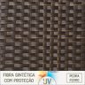 7 Cadeira Maresia Aluminio Polido Fibra Sintetica Tr. Simples - Pedra Ferro - 6