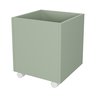 Baú Organizador de Brinquedos Mdf com Rodízios Plancasa Verde Jade - 1