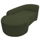 Ver mais imagens de Kit Divã Recamier Orgânico França 160cm Lado Esquerdo e 2 Poltronas Amore Linho