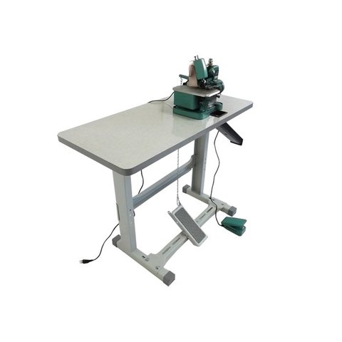 Overloque Semi Industrial 110 V C/ Bancada e Motor Acoplado, 2 Fios