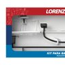 Kit Acessórios Banheiro Lorenway 5 Peças Preto 7041312 Lorenzetti - 2