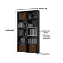Ver imagem 3 de Estante Livreiro Holanda Preto Bela Casa