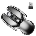 Ver imagem 1 de Mouse de Metal Recarregável 2.4GHZ - Alta Precisão