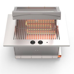 Che22 Assador Cooktop Eletrico de Embutir 70x48x30cm 220v - 4