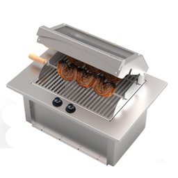 Che22 Assador Cooktop Eletrico de Embutir 70x48x30cm 220v - 1