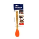 Ver imagem 4 de Colher de Servir Utensílio Cozinha Silicone e Madeira 22cm Cor:laranja