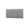 Cabeceira Casal Estofada com Led - Linho Cinza - 5