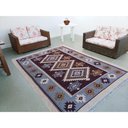 Ver imagem 6 de Tapete Sala Kilin Gashgai 200x300 Dupla Face Tribal 2 Bege