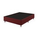 Ver imagem 1 de Box Base Blindado Corino -viuva 128x188x38- Novo:vermelho