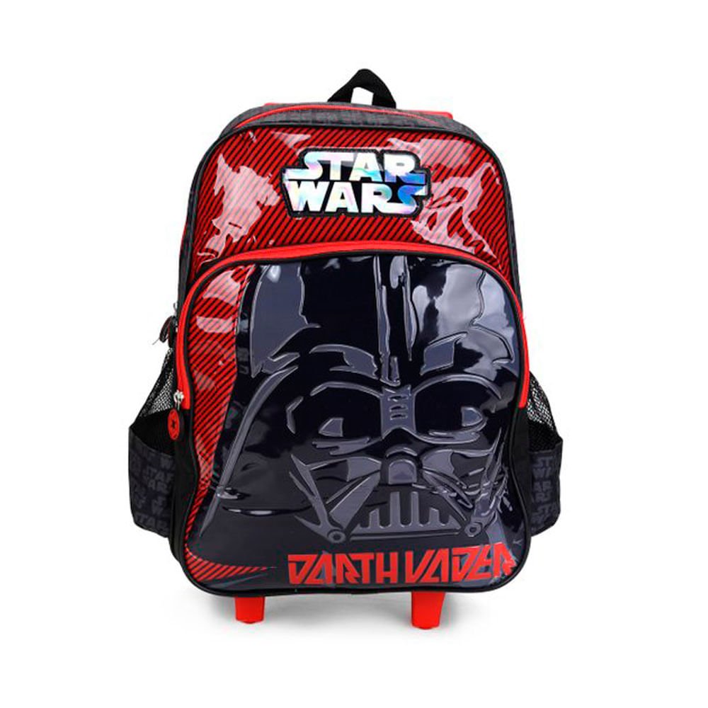 Mochila Infantil Com Rodas Star Wars Darth Vader | MadeiraMadeira