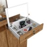 Cômoda Grande Organizadora 176cm Max New Lukaliam Freijo - 3