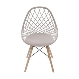 Kit 4 Cadeiras Boxbit Kaila Base em Madeira Fendi - 3