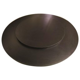 Prato Giratório para Servir na Mesa 60 Cm - Cor Preto - 1