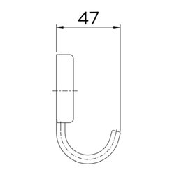 Cabide Docol Idea Chrome - 3