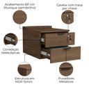 Ver imagem 3 de Gaveteiro de Mesa 2 Gavetas 36cm Frame F199 Munique