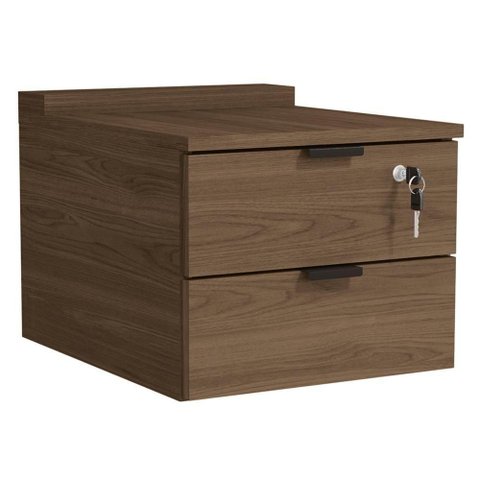 Gaveteiro de Mesa 2 Gavetas 36cm Frame F199 Munique