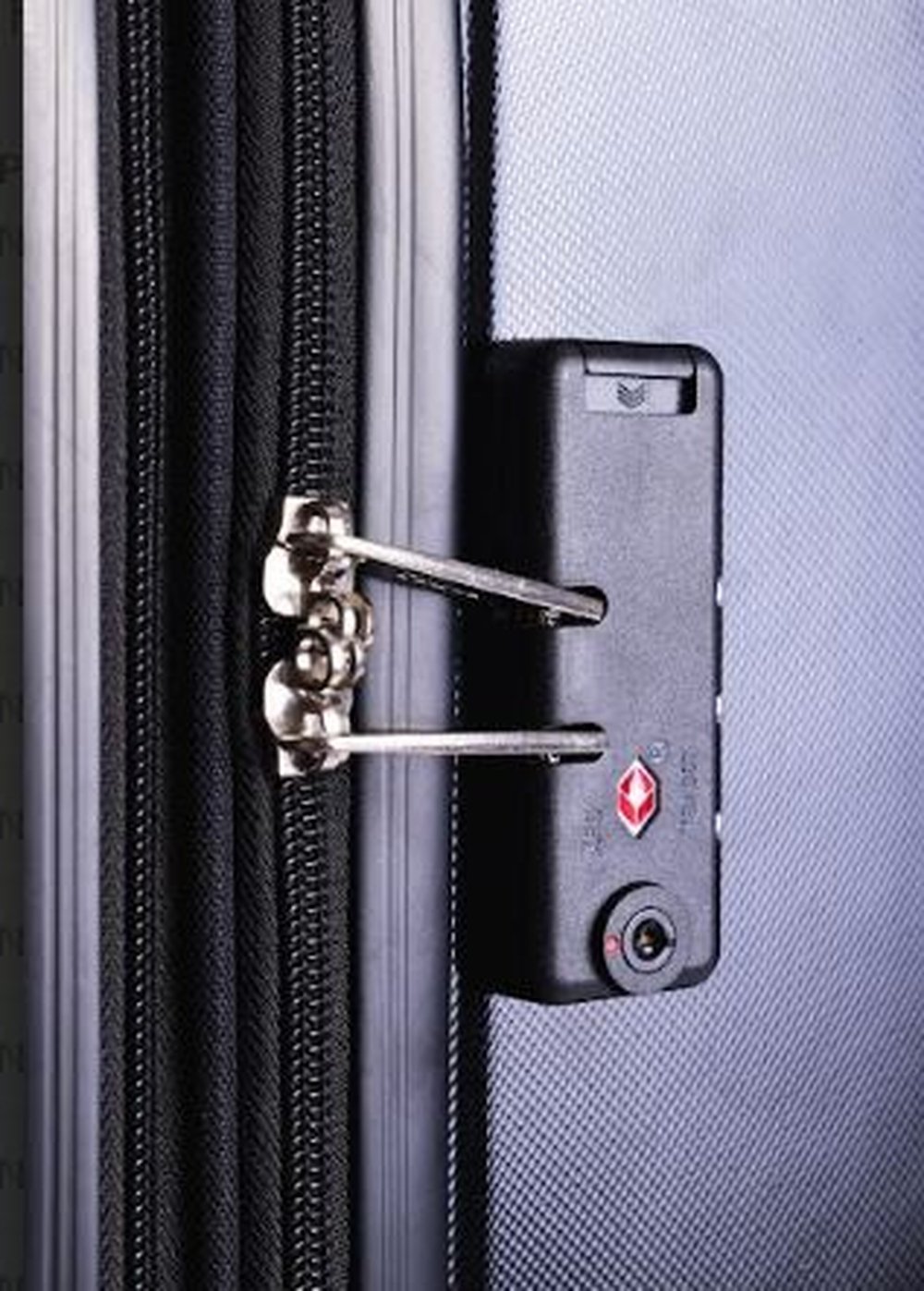 Conjunto Mala de Viagem e Bordo Pequena e Grande em Abs Ika Flex, Cadeado Tsa Embutido, Rodas Duplas - 7