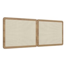 Cabeceira Casal 160cm Palhinha Oslo Artesano | Nero - Hanover - 1