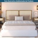 Ver imagem 6 de Cabeceira Casal 160cm Palhinha Oslo Artesano | Nero - Hanover