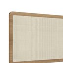 Ver imagem 3 de Cabeceira Casal 160cm Palhinha Oslo Artesano | Nero - Hanover