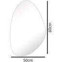 Ver imagem 5 de Espelho Decorativo Orgânico 50x60 Fácil Aplicação