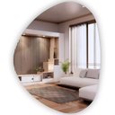 Ver imagem 1 de Espelho Decorativo Orgânico 50x60 Fácil Aplicação