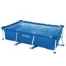 Piscina Estrutural Retangular 3.834 Litros Pvc Armação + Bomba Filtrante Intex - 110v - 3