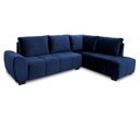 Ver imagem 3 de Sofá de Canto 6 Lugares Hellen Suede Velut Azul 205/273 cm
