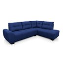 Ver imagem 6 de Sofá de Canto 5 Lugares Hellen Lugano Suede Velut Azul 205/273 cm