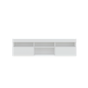 Ver imagem 5 de Rack Suspenso para Tv até 65" Multimóveis Paris Fg3326 com 2 Portas Branco